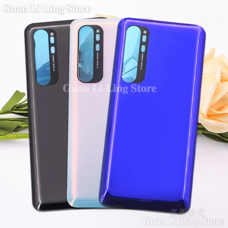 

10 шт., задняя крышка аккумулятора для Xiaomi Mi Note 10 Lite