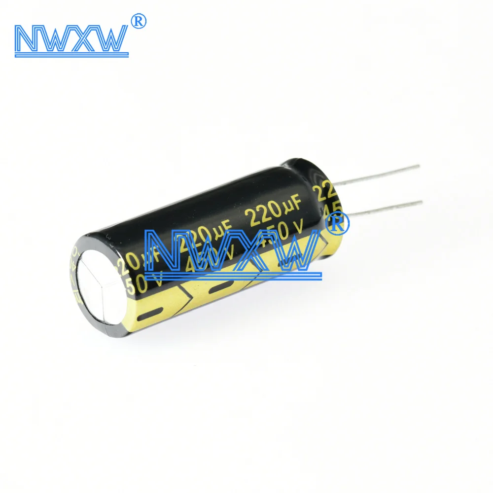 450V220UF высокочастотный электролитический конденсатор с низким сопротивлением и