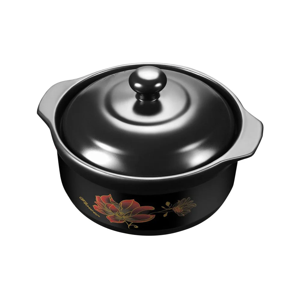 

Pot Ceramic Cooking Clay Casserole Hot Soup Cookwarechinese Earthen Rice Porridge Stew Japanese Steamer Lid Bowl Induction Shabu