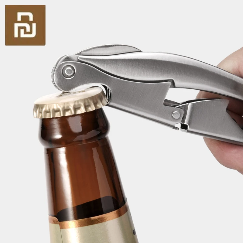 

Circle Joy Stainless Steel Sommelier Knife Professional Wine Opener Multifunction Portable Screw Corkscrew Wine Bottle Opener