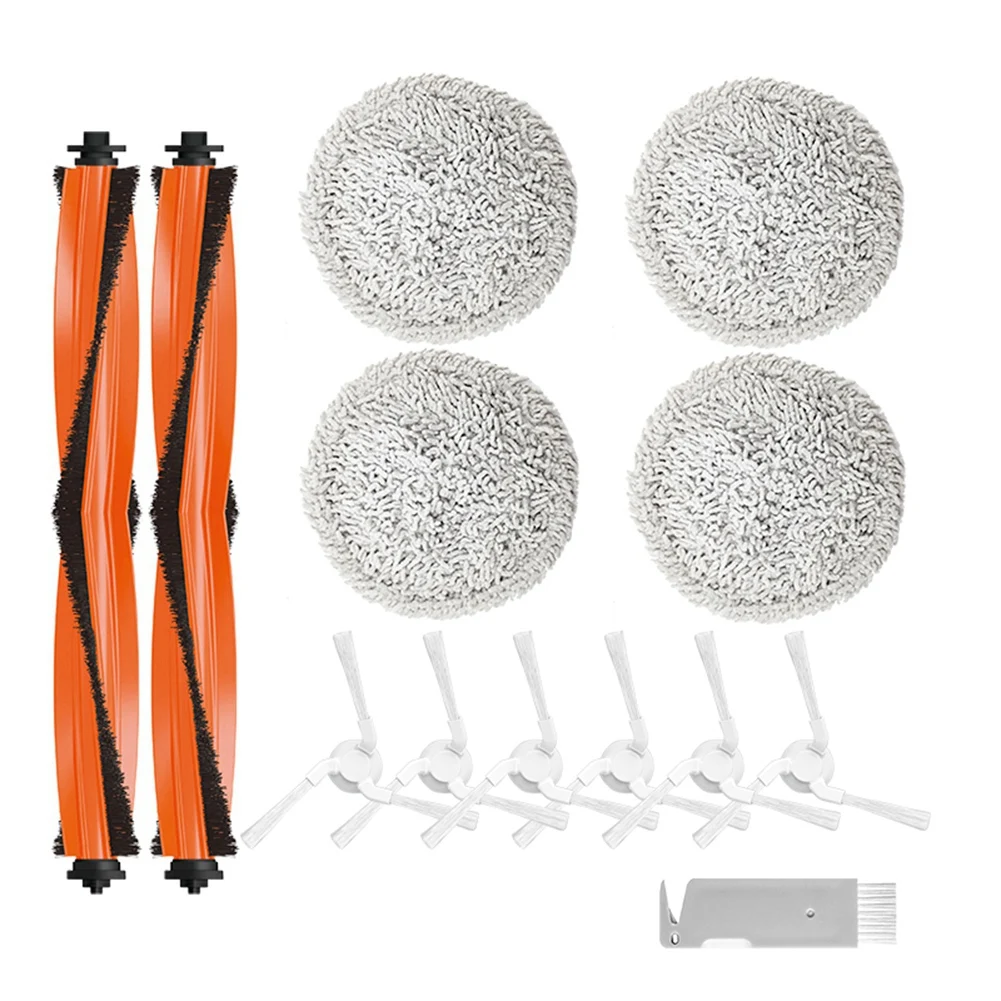 

Main Side Brush Mop Pad Replacement Accessories for Xiaomi STYTJ06ZHM / Mijia Pro Vacuum Cleaner