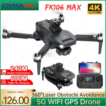KF106 MAX / KF106 Drone 4K Profesiona 5G WiFi HD Camera Drones 3-Axis Gimbal With Optical Flow FPV Dron VS KF102 RC Quadcopter