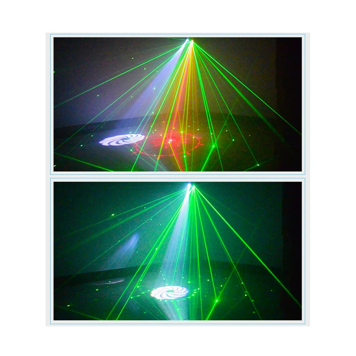 

KTV Christmas Halloween Bouncy Party Starry Projection Lights Colorful Rotating Atmosphere Laser Stage Lights, AU Plug