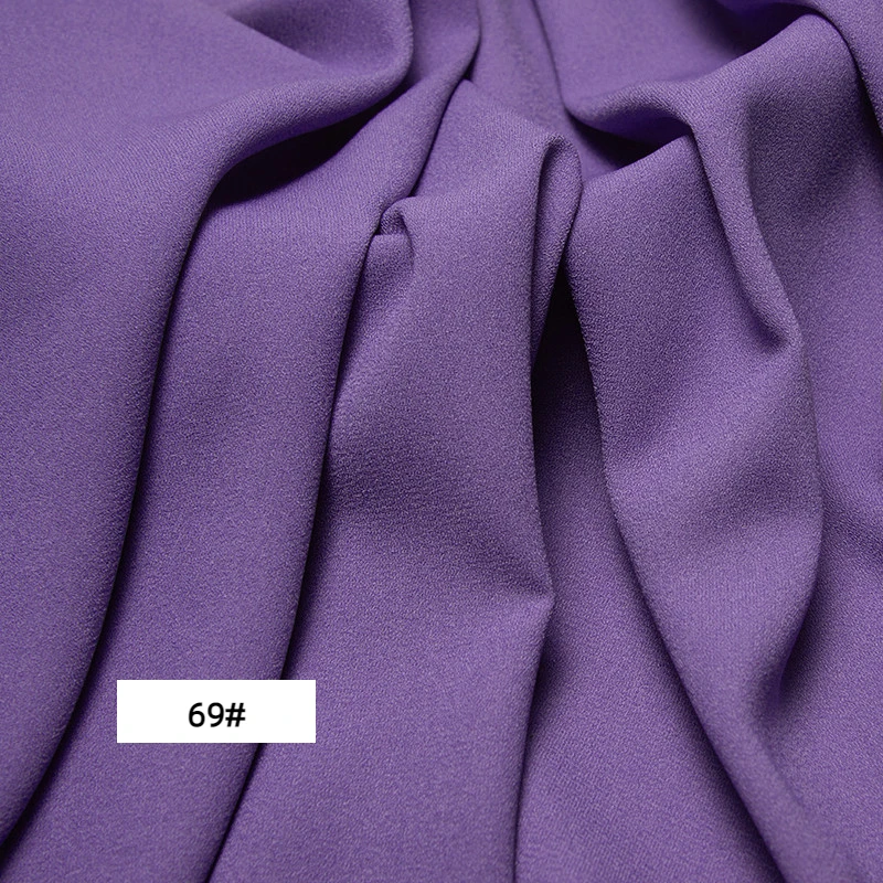 Однотонная непрозрачная ткань для драпировки шитья одежды девушек блузки