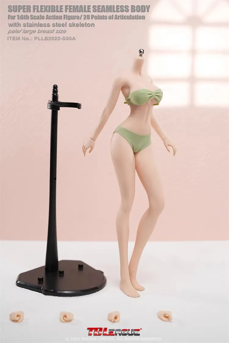 

TBLeague 1/6 Female Seamless Body Figure S50 S51 Action Figure Body