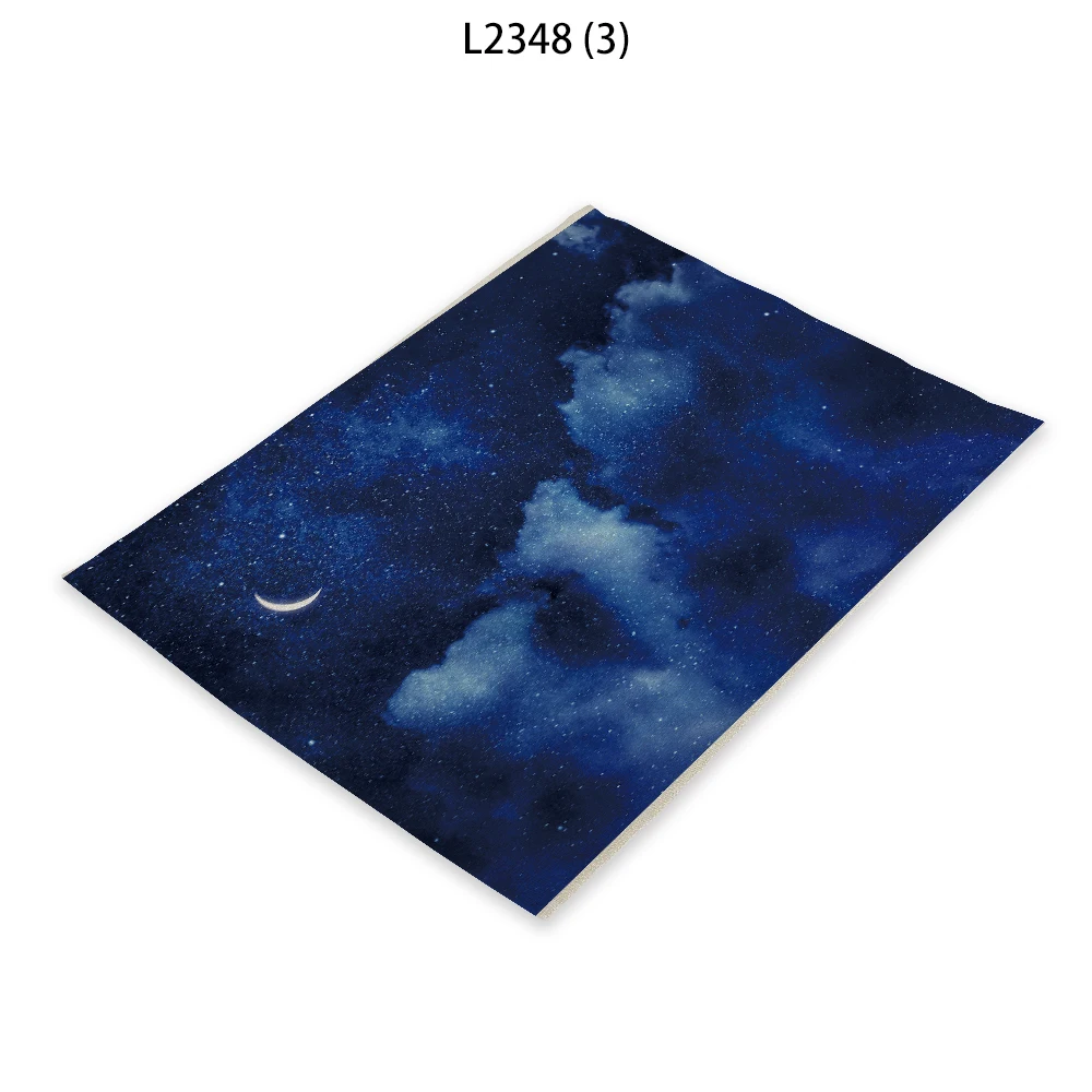 Звездное небо Рисунок Подставка для столовой Звездные напитки Подносы Прямоугольные подставки для стола Материалы для столовых приборов для дома и кухни.