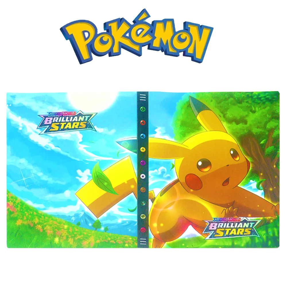 

540pcs Big Grande Pokemon Anime Game Album Collection Cards Coleccionables Book Folder Notebook Binder Holder Holiday Gift Toys