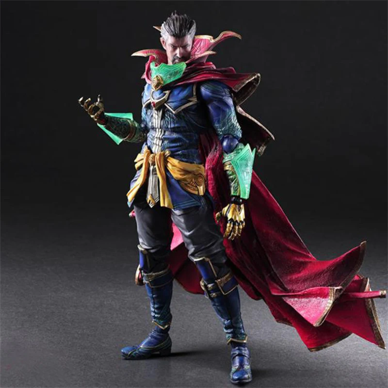 Аниме Play Arts Movie Marvel Мстители Доктор Странная статуя Железные студии ПВХ Фигурка