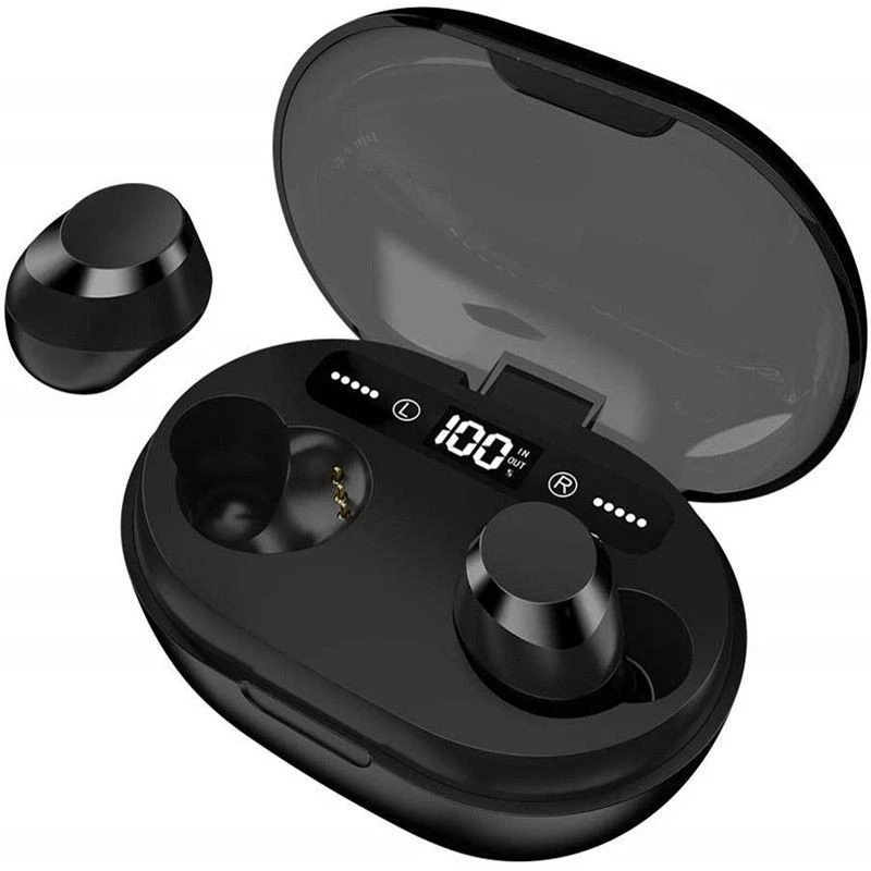 

Bluetooth-наушники TWS с микрофоном и зарядным футляром
