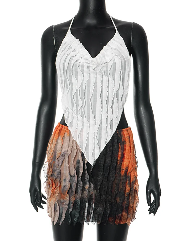 Женский стиль гранж подходящие комплекты сексуальная горячая женская юбка супер