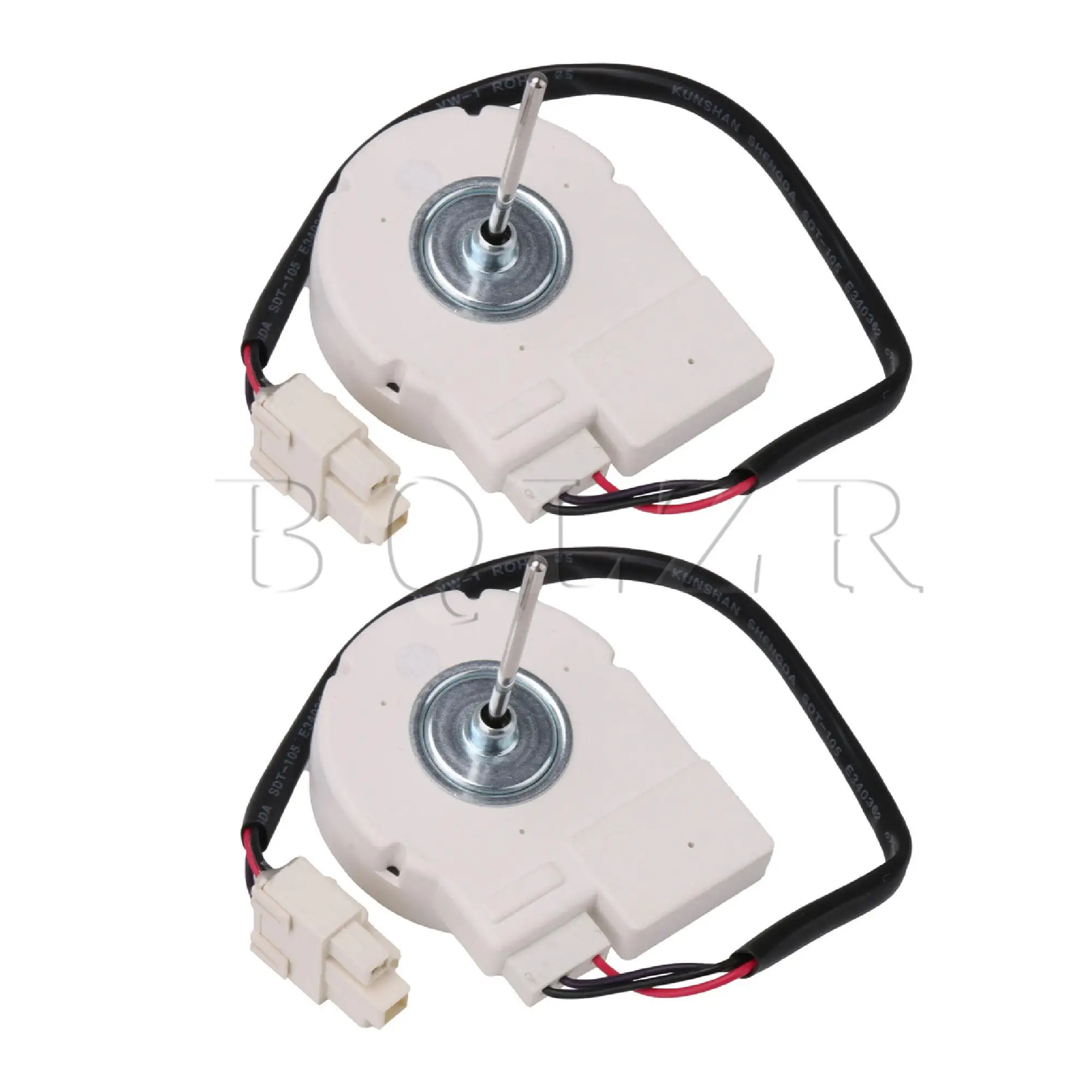 

BQLZR 2 Pcs Refrigerator Fan Motor DC12V 4W Replacement for SAMSUNG HVDR1040B