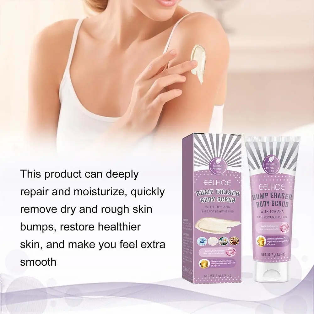 

Bump Eraser Body Scrub Skin Smooth Softens Deep Cleansing Moisturizing Body Scrub For Butt Hand Foot For Controlling Oil Skincar