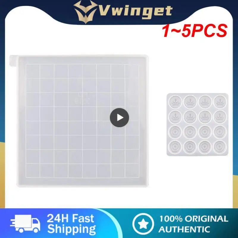 

1-5 шт., силиконовые формы для шахматных досок