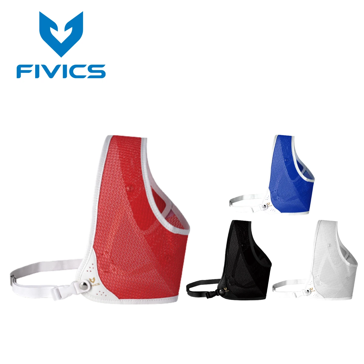 Фото Защита груди FIVICS WIND для стрельбы из лука, регулируемая, дышащая, из прочной ткани, для правой руки (RH), размеры XS/S/M/L/XL, защита от натирания струной лука №1