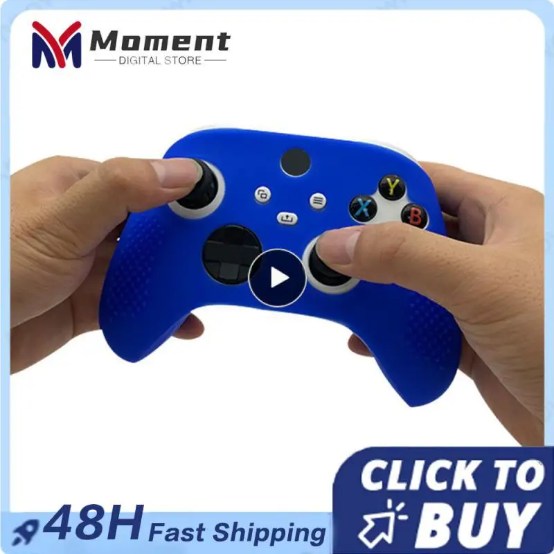 

Wear-resistant Gamepad Silicone Case Dirty Resistant High Temperature Resistance Solid Color Case Feel Good Soft Gamepad Case