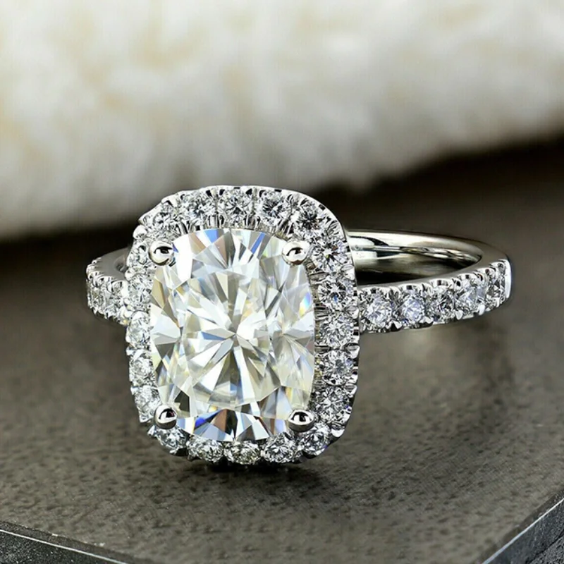 Роскошное женское свадебное кольцо CAOSHI свадебные ювелирные изделия с блестящим