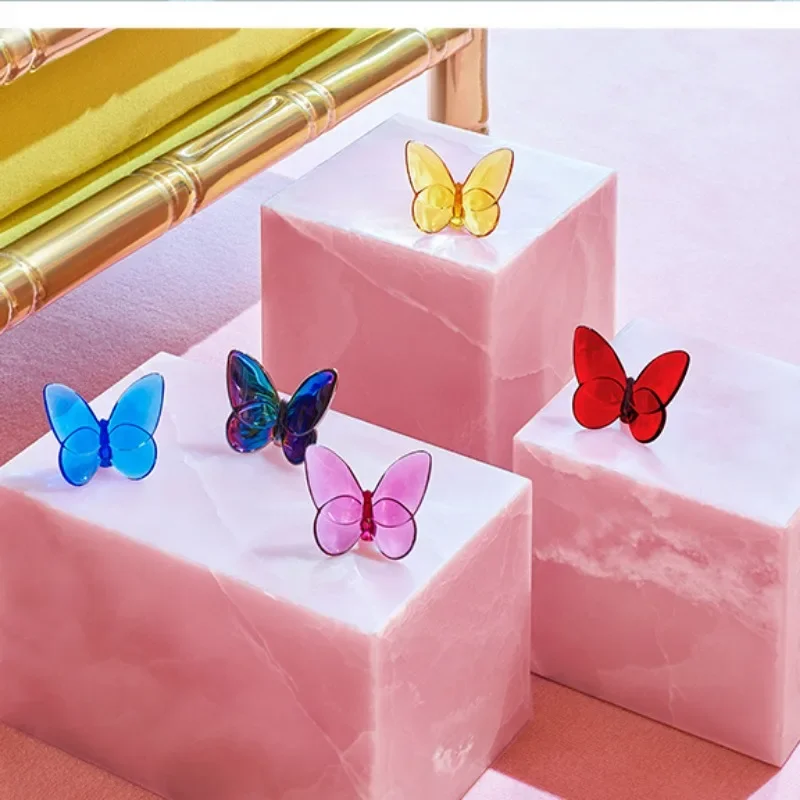 Статуэтки мини-бабочки роскошные поделки украшения для гостиной дома книжной