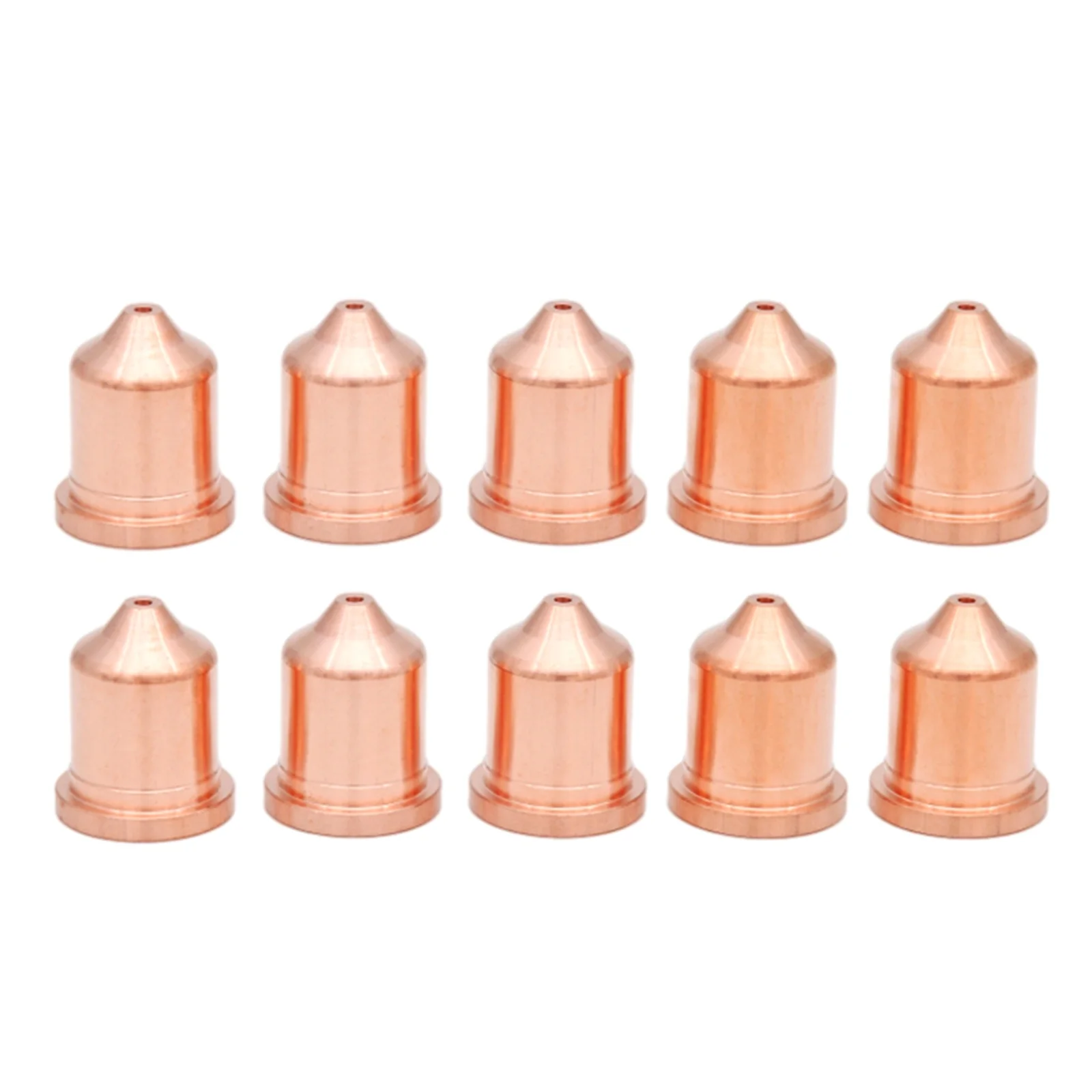 

10PCS 220819 Nozzles Plasma Tips For PMX 65 85 105 Machine Brass Welding Tool Machine Mechanized Plasma Cutting Consumable