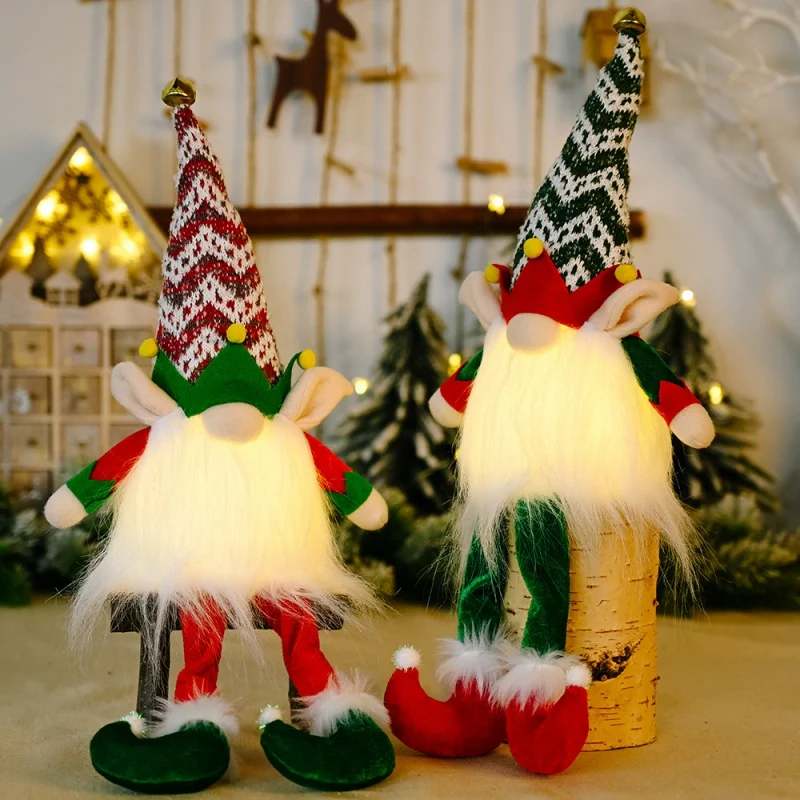 

Gnome, Рождественская безликая кукла, искусственная для дома, Рождественское украшение, Рождество, Рождество, Новый год 2023