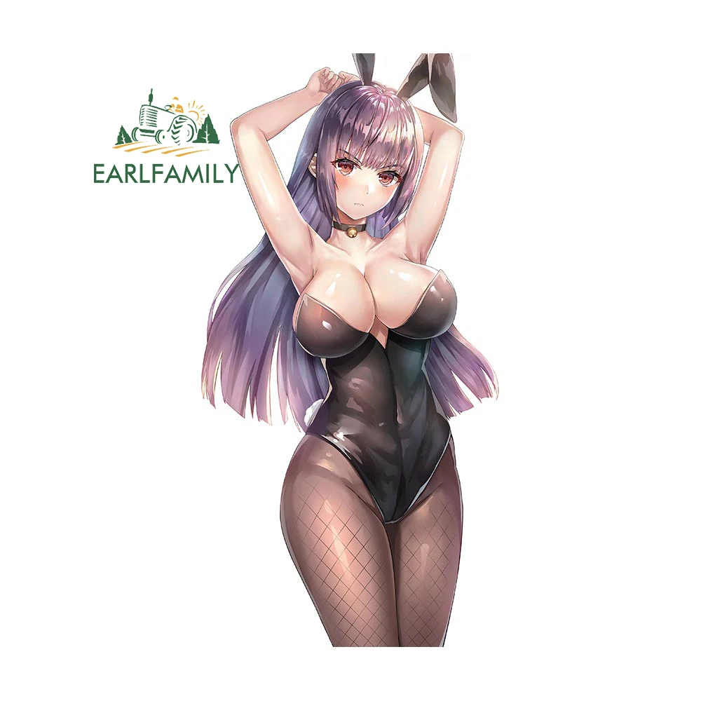 

EARLFAMILY 13cm x 6.8cm for Do Not Toy With Me Miss Nagatoro Car Sticker Personality Anime Decal Laptop Surfboard Trunk Decor