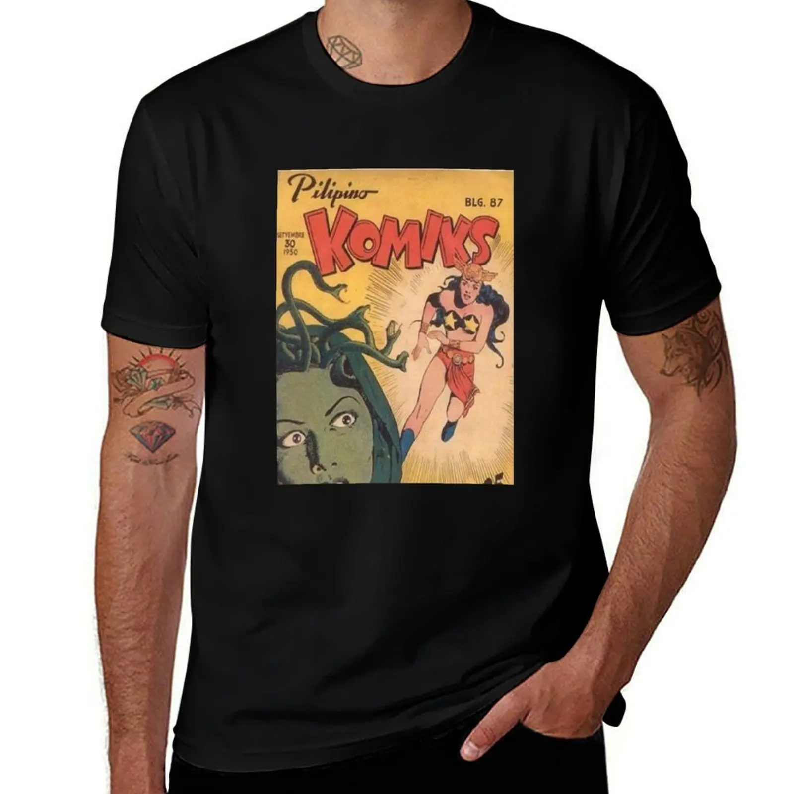 Фото Футболка Darna Basic, дышащая, однотонная №1