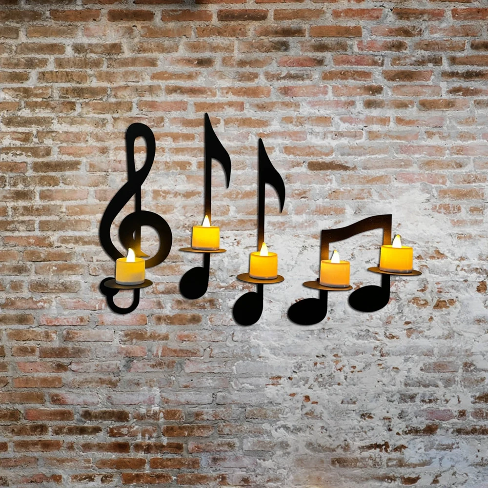 Modern Iron Style Musical Symbol Music Note Decoration Gifts