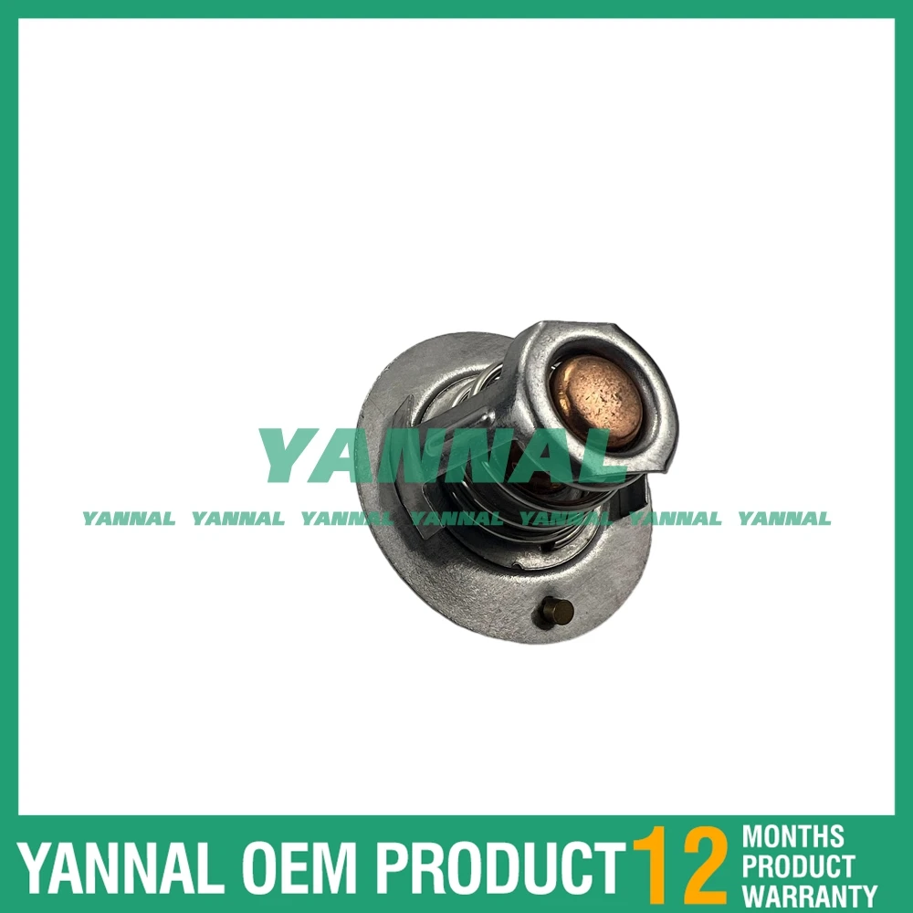 Новый термостат C201 82 °C для деталей двигателя экскаватора Isuzu D201