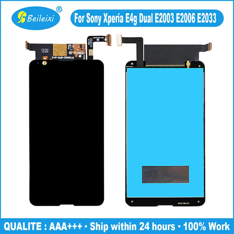 For Sony Xperia E4g Dual E2003 E2006 E2033 E2043 E2053 LCD Display Touch Screen Digitizer Assembly | Mobile Phone Screens