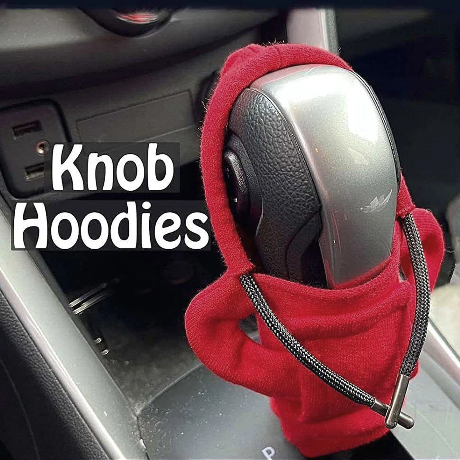 

1Pcs Shifter Knob Hoodies Cover,Car Gear Lever Hood Cover,Gear Lever Covers,Car Decorations Home fidget toys boyfriend gifts