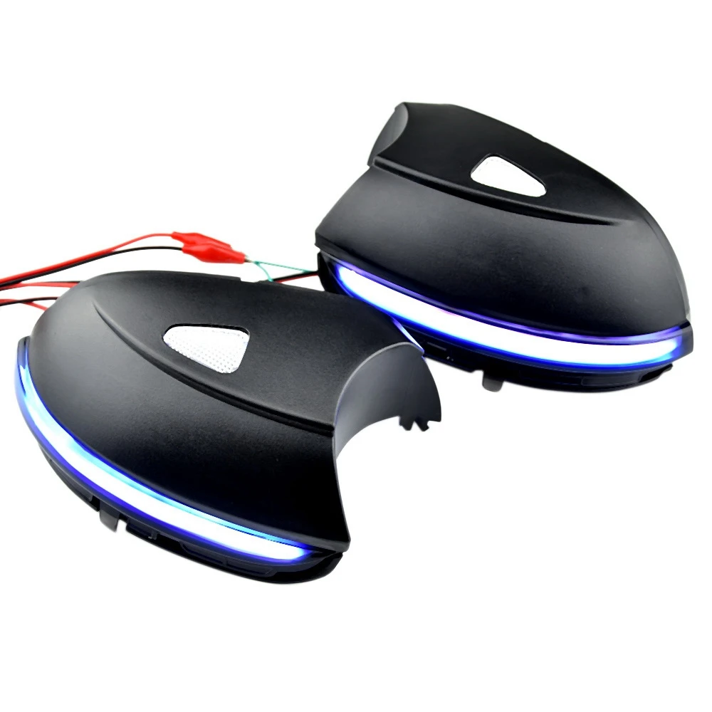 Динамический боковой зеркальный поворотник Задний сигнал совместимый с Scirocco Passat