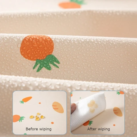 Детский водонепроницаемый халат из полиэстера с рисунком мультфильмов