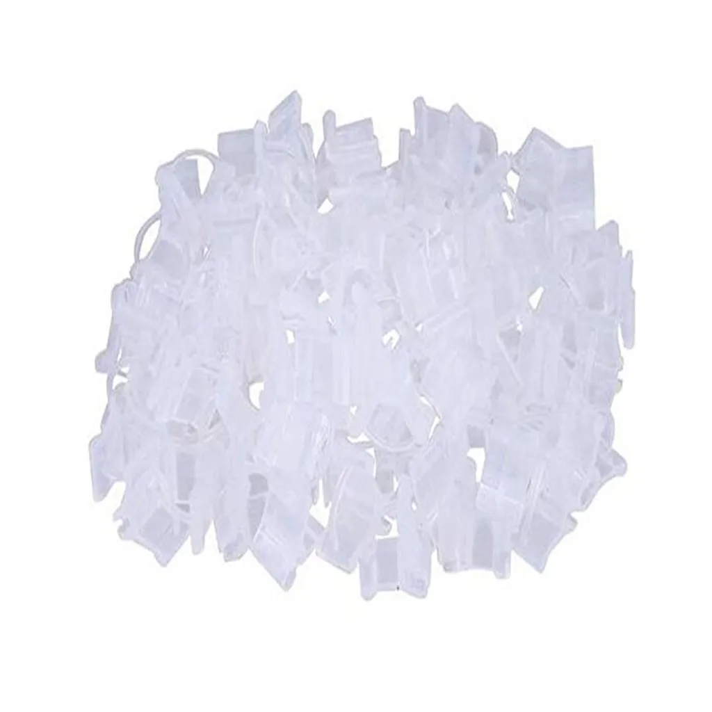 

Clips Clips Plastic Mini Plant 100 Pcs Seedling Gardening Grafting Tools Growing Patio Lawn & Garden