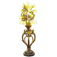 86 inches high luxury palace style gold plated lion sculpture floor lamp for villa and hotel decor