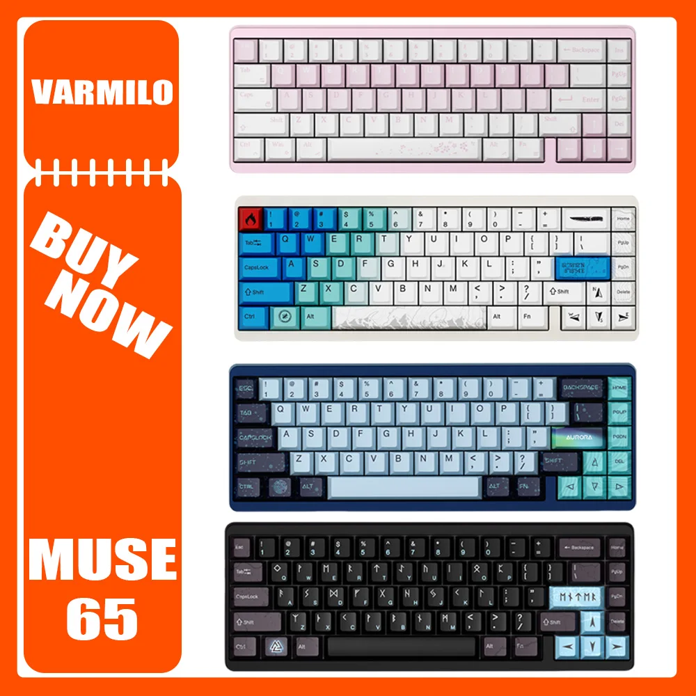 Varmilo Muse65 Клавиатура с магнитной осью из алюминиевого сплава Клавиатуры