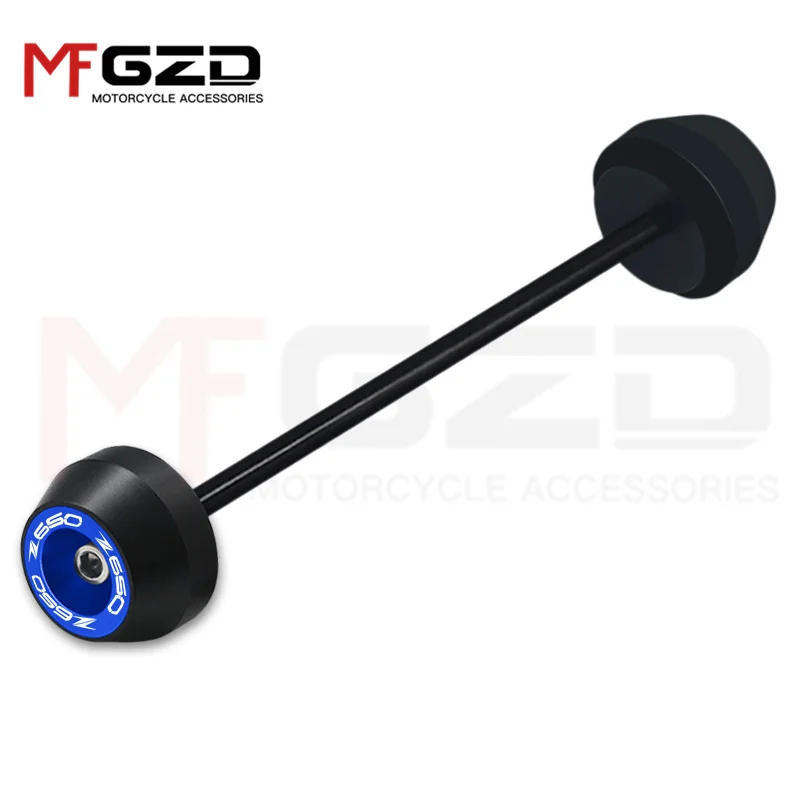 New For Kawasaki Z650 2017-2020 2021 2022 2023 Motorcycle Accessories Front Rear Wheel Fork Slider Axle Crash Protector Cap enlarge
