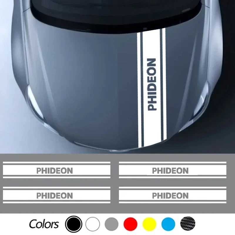 Наклейки на передний капот автомобиля внешние наклейки для Volkswagen VW PHIDEON эмблема