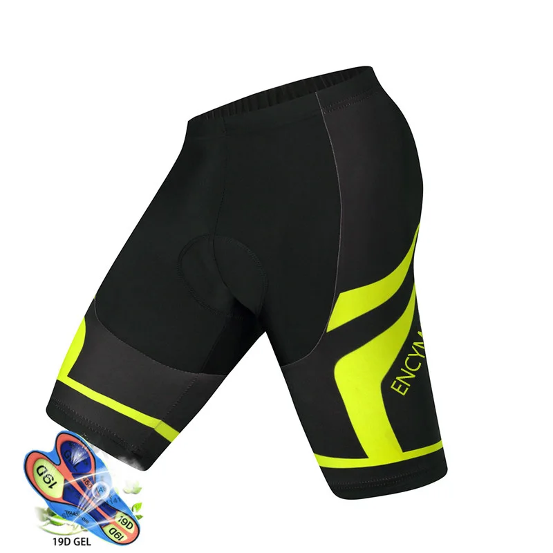 

ENCYMO 2022 Pro Cycling Shorts Men Anti Slip Padded Gel Bike Mtb Shorts Mountain Bicycle Classic Short Pants