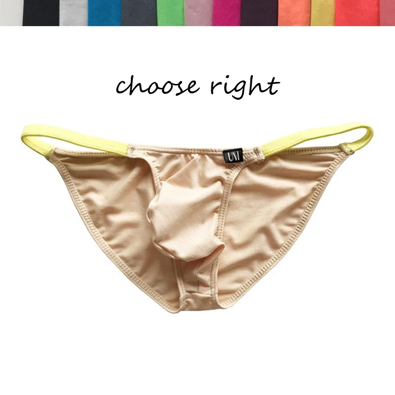 Stereo wrap cut comfortable men's underwear low-waisted modal breathable sexy briefs