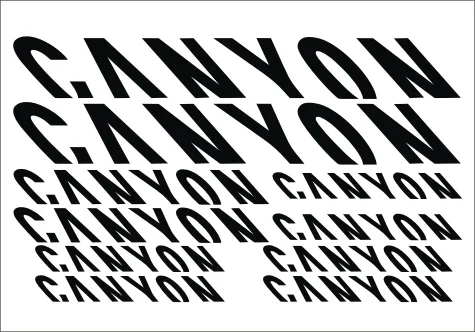 Виниловые аксессуары KK для CANYOU наклейки оформления рамы велосипеда