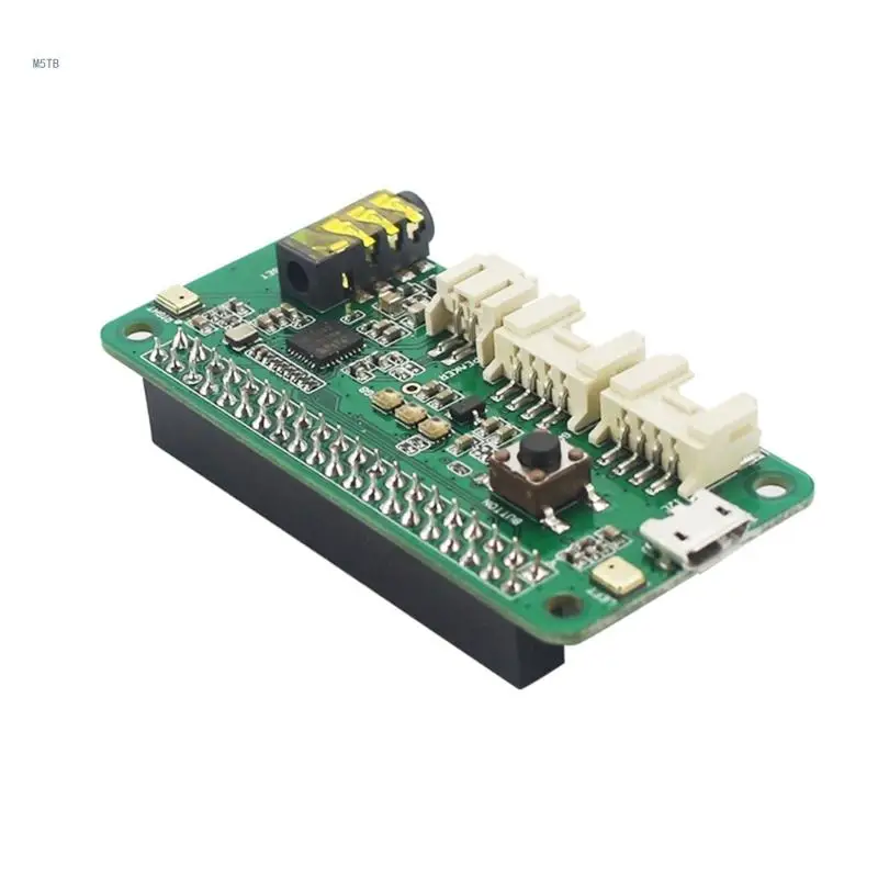 

Интеллектуальный голосовой модуль с двумя микрофонами для Raspberry Pi 4B