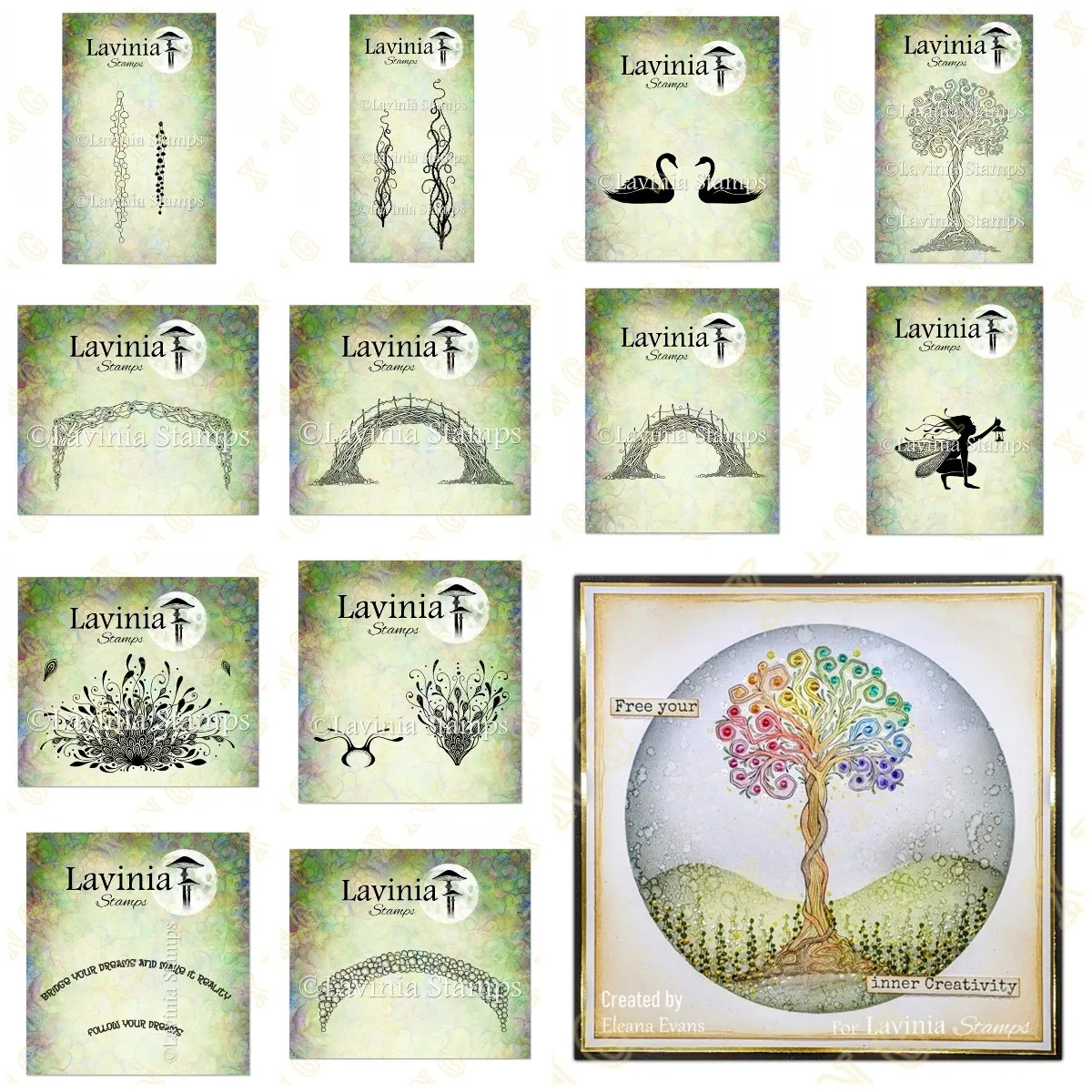 Новый сакральный мост ботанические цветы силиконовые штампы украшение для