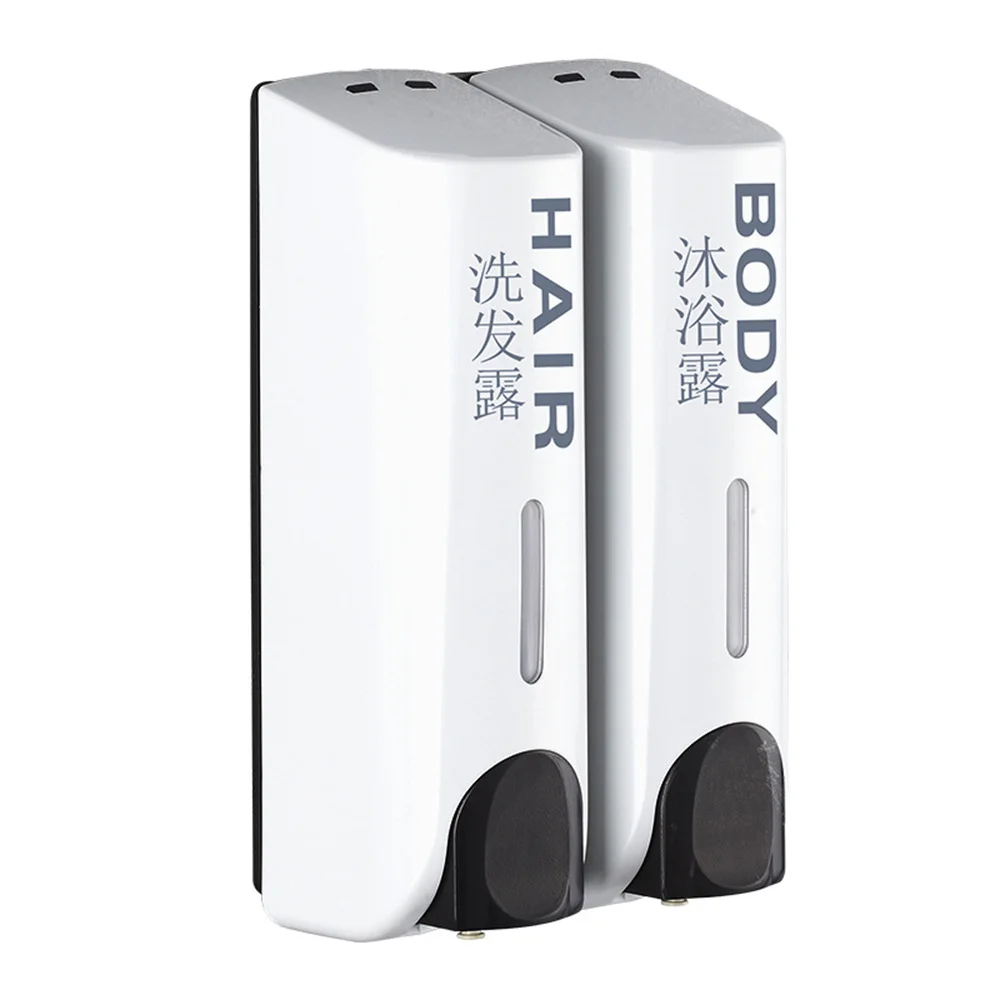 

Настенный дозатор для мыла и шампуня, 350 мл