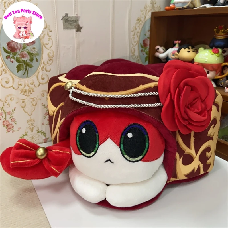 Фото Argenti Мягкий кошачий торт Dango Плюшевые куклы Игра Honkai Star Rail Мультяшные животные Пледы Подушка Мягкая игрушка Подушка Фигурки Рождественский подарок №4