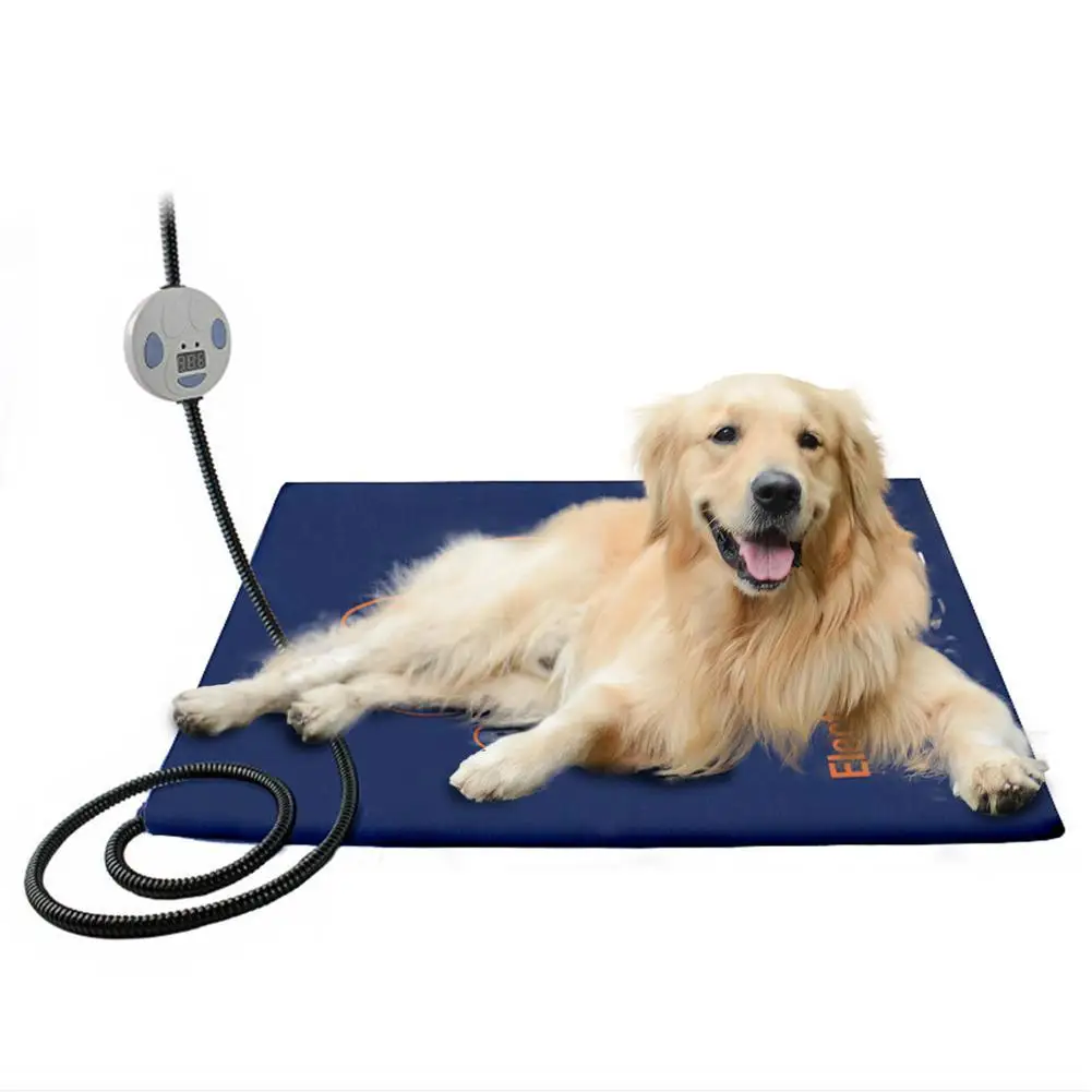 

Безопасная грелка для домашних животных, водонепроницаемая, устойчивая к царапинам Жевательная электрическая греющая подстилка для кошек ...