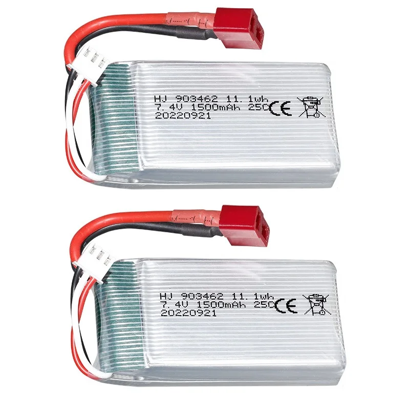 Литий-полимерный 2S 7 4 V 1500mah 25C Lipo обновленный Аккумулятор для Wltoys A959-b A969-b A979-b K929-B