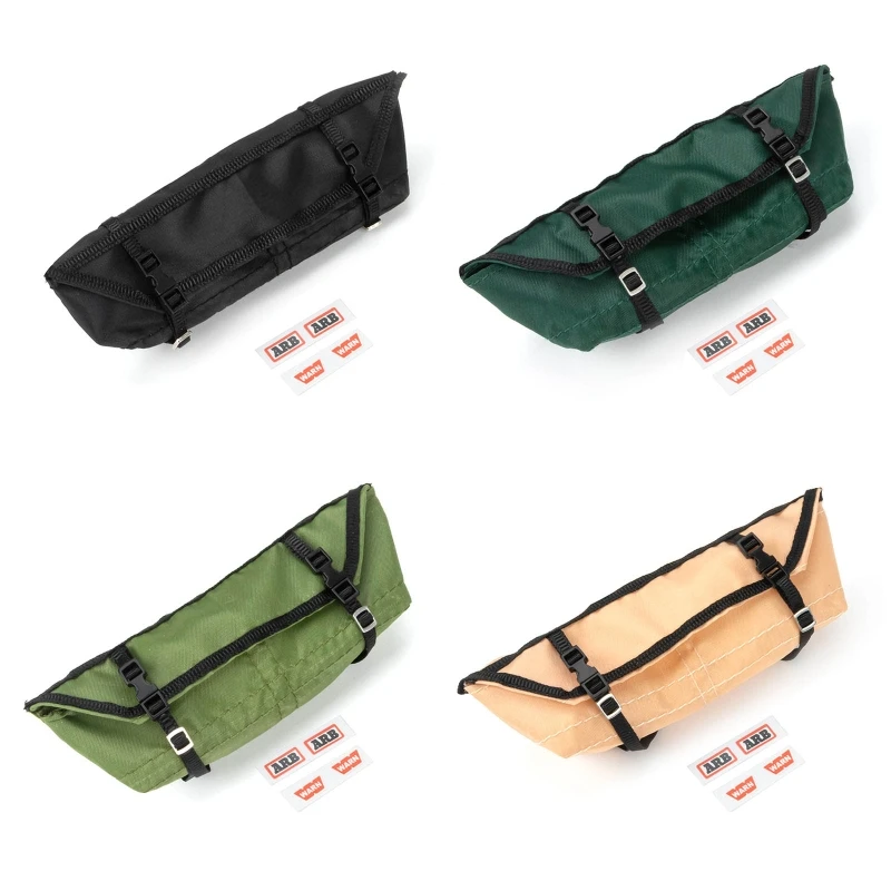 

Realistic Luggage Bag Durable Duffel Bag R/C 1/10 Crawler SCX10 D90 Decoration