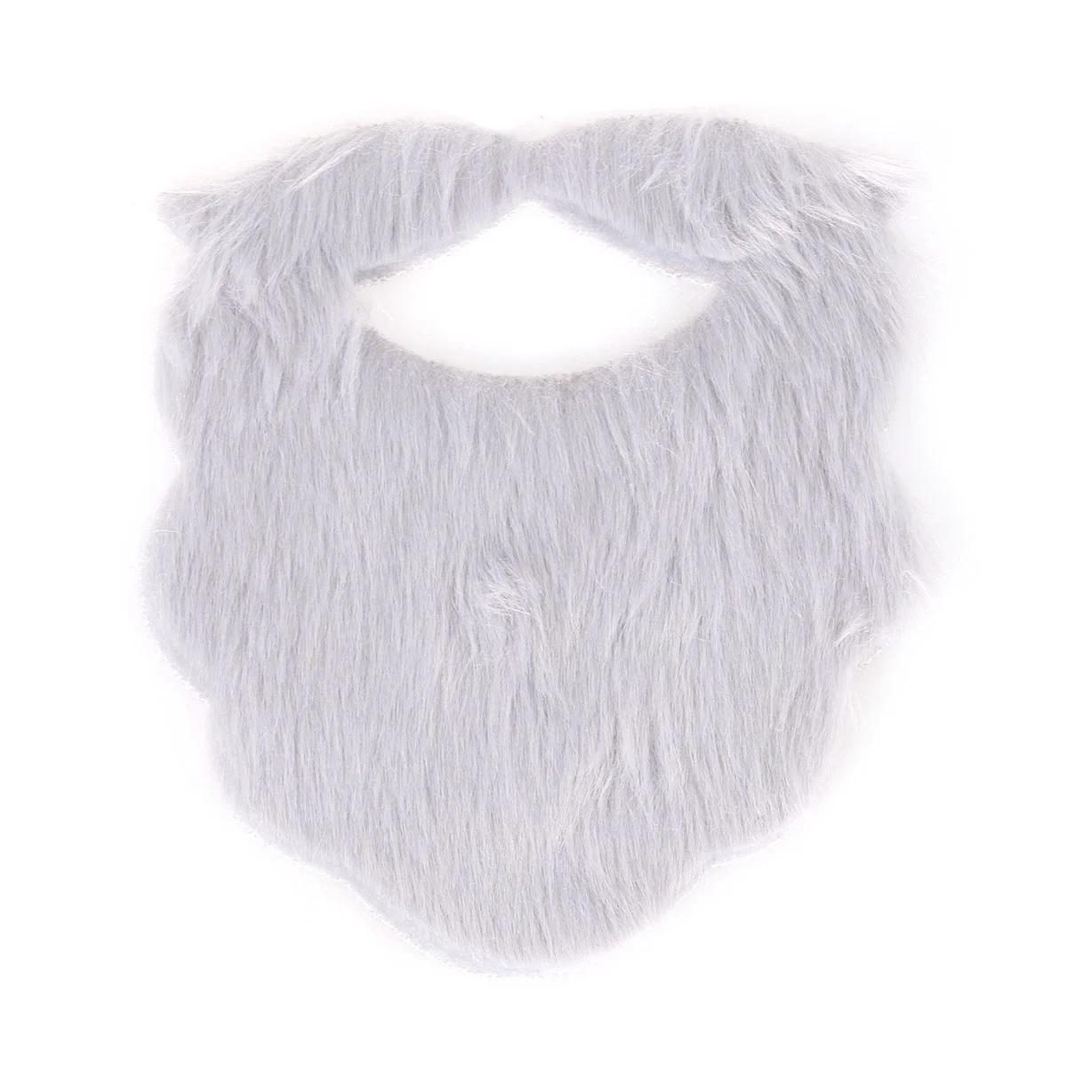 

Halloween Costume Party Fake Mustaches Funny Beards Whisker Festival Supplies (Gray)
