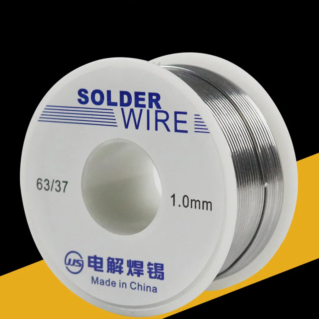 

0.6/0.8/1/1.2/1.8MM 63/37 FLUX 1.2% / 2.0% 45FT Tin Lead Tin Wire Melt Rosin Core Solder Soldering Wire Roll 2020 New Upgrade