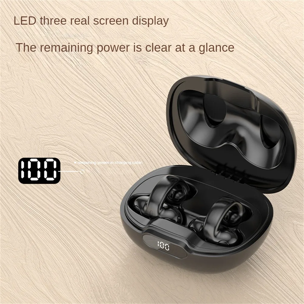 

Comfortable And Stable Wearing Waterproof Earclip Earphones Hd Call Refreshing And Breathable Earclip Wireless Headphones Limpid