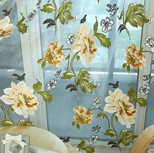 NAPEARL Фиолетовые шифоновые шторы